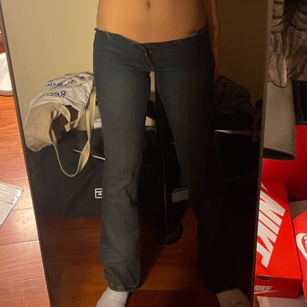 Billy blue extremely low rise jeans size 27